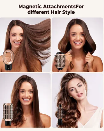 BROSSE CHAUFFANTE 4EN1 LEXICAL 1000W LAS-5204