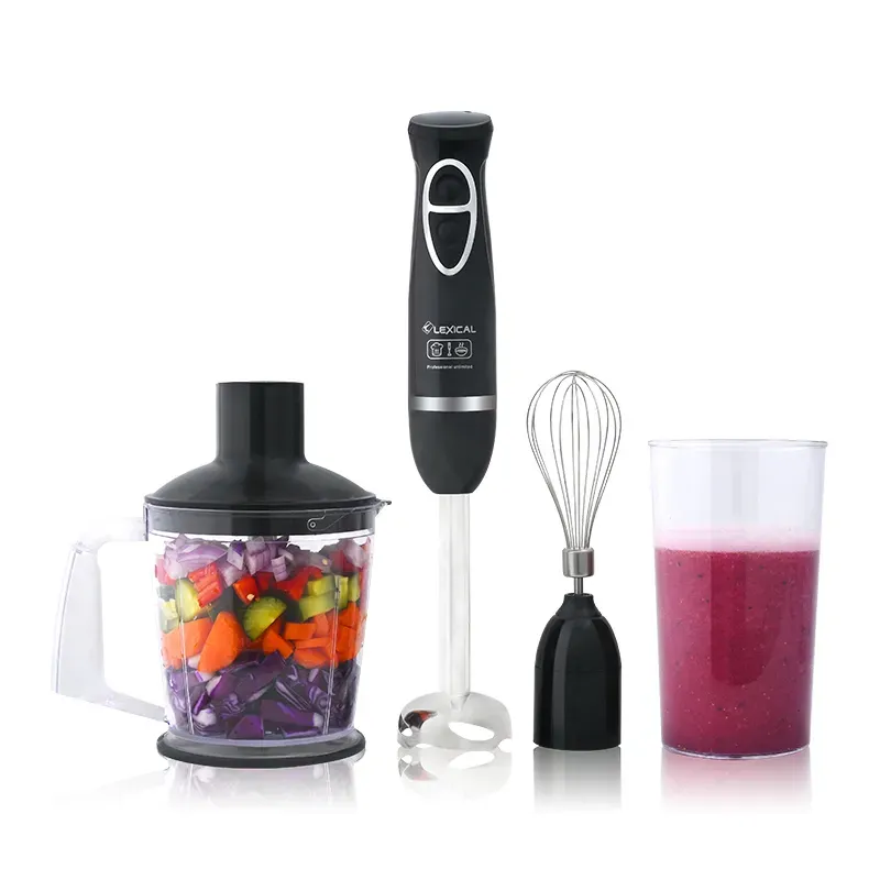 Set Mixeur 4 en 1 Lexical LHB-1604 500W