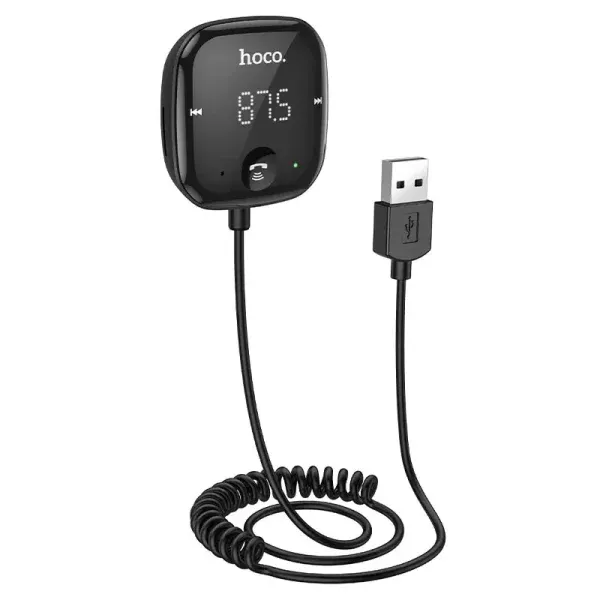 Transmetteur FM Bluetooth HOCO E65 Noir