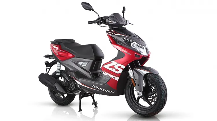 Scooter à Essence UNISCOOT ZONSEN ZT6 125CC - Rouge