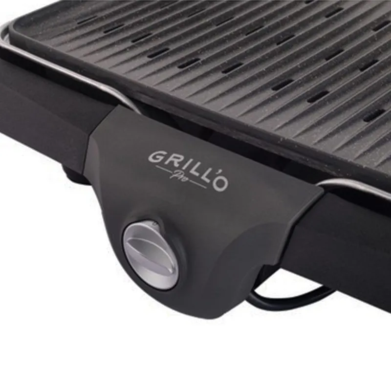 Barbecue Plancha électrique GRILL'O GR573 2000W / Noir