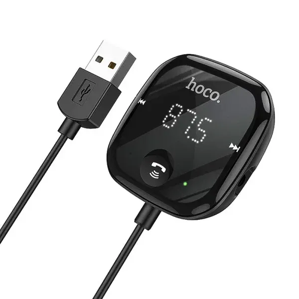 Transmetteur FM Bluetooth HOCO E65 Noir