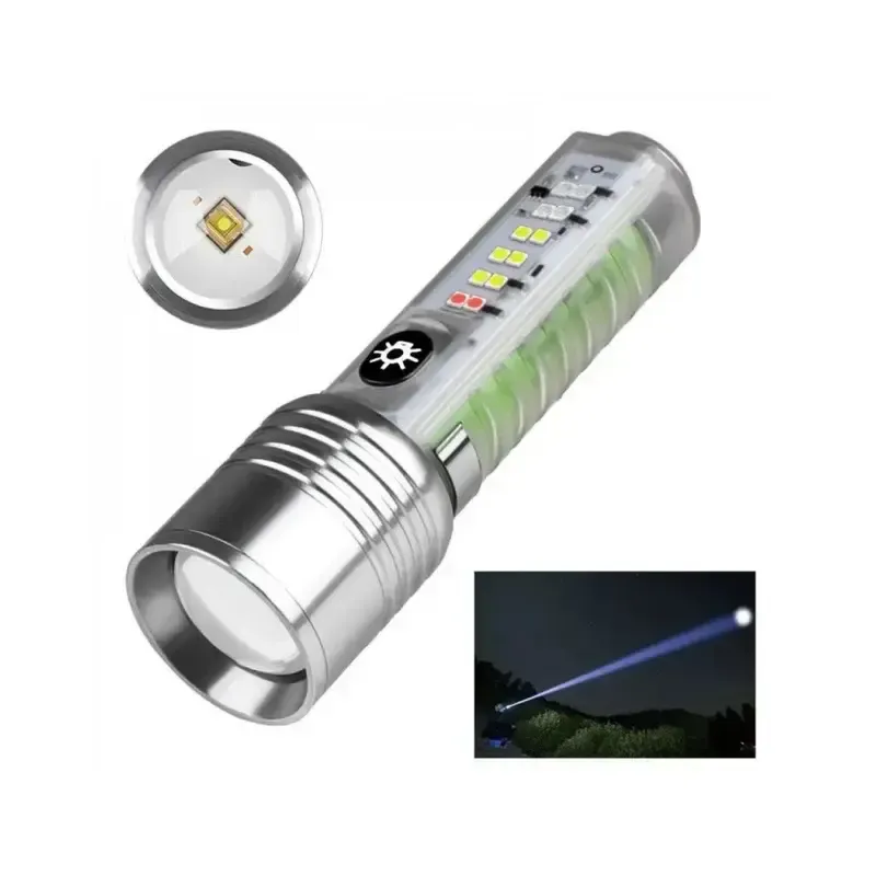 Torche rechargeable zoom multifonction 520A