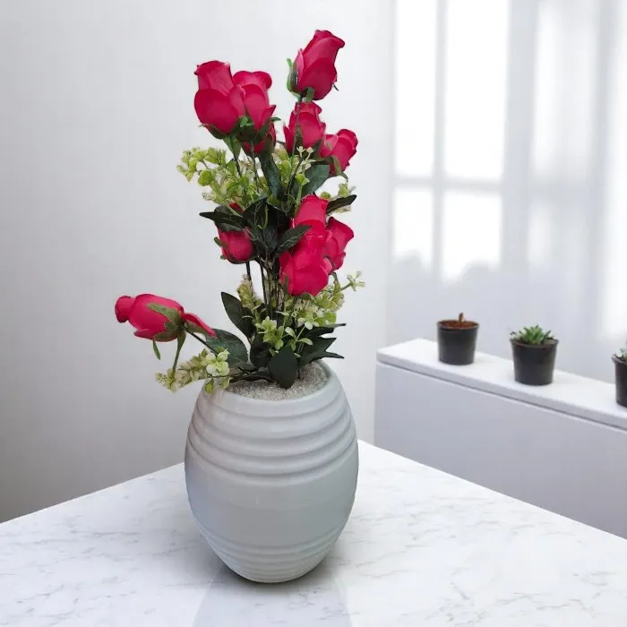 Plante Artificielle 'Rose '